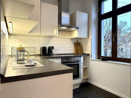 Wohnung zur Miete Wohnen auf Zeit 1.200 € 2 Zimmer 55 m² frei ab sofort Zentrum-West Leipzig 04109