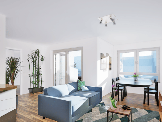 Wohnung zum Kauf - Neubau provisionsfrei 427.900 € 2 Zimmer 57 m² Geschoss 1/4 frei ab 01.10.2028 Leyendeckerstr. 6 a Ehrenfeld Ehrenfeld 50825