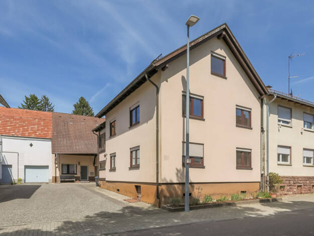 Mehrfamilienhaus zum Kauf 780.000 € 10 Zimmer 268 m² 796 m² Grundstück Palmbach Karlsruhe - Palmbach 76228