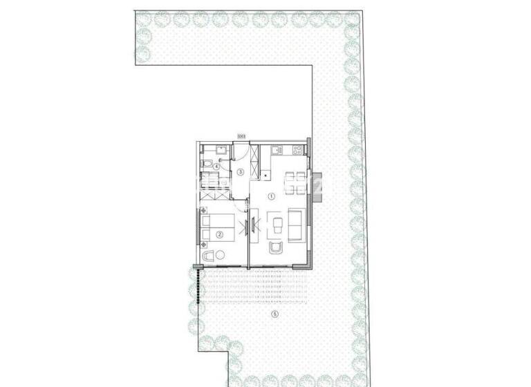 Studio zum Kauf 249.000 € 1 Zimmer 58 m² Sukosan