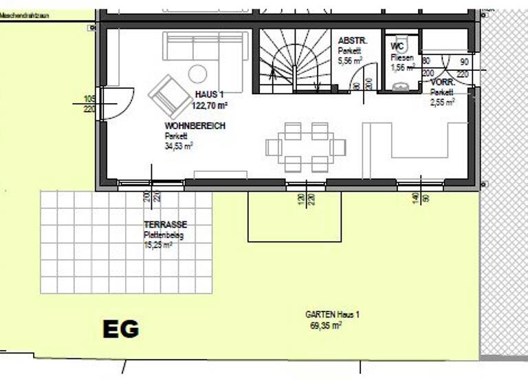 Doppelhaushälfte zum Kauf - Erstbezug 627.000 € 4 Zimmer 122,2 m² Wien 1220