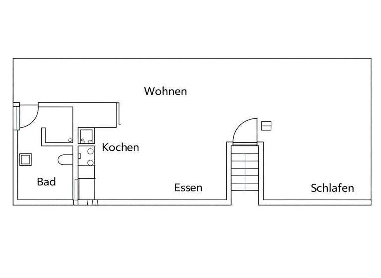 Wohnung zum Kauf 160.000 € 1,5 Zimmer 43,2 m² 1. Geschoss Gögglingen Ulm / Gögglingen 89079
