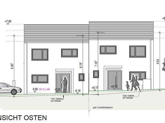 Doppelhaushälfte zum Kauf - Erstbezug 998.200 € 5 Zimmer 120 m² 223,5 m² Grundstück Kumpfmühl-Ziegetsdorf-Neuprüll Regensburg 93051