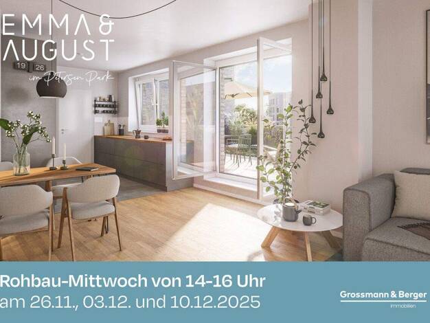 Wohnung zum Kauf - Erstbezug provisionsfrei 885.000 € 4 Zimmer 99,6 m² 5. Geschoss Niendorfer Weg 11-15 Groß Borstel Hamburg / Groß Borstel 22453