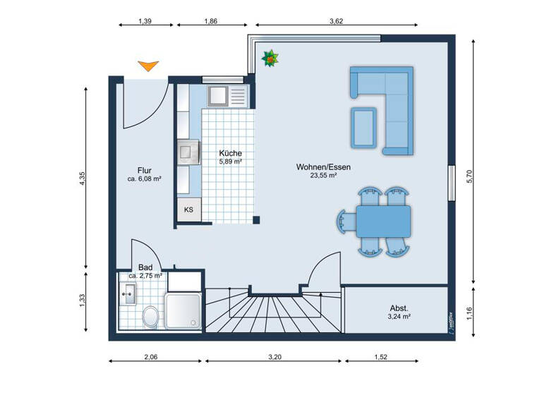 Stadthaus zum Kauf 489.000 € 4 Zimmer 115,9 m² 1.376 m² Grundstück Quickborn 25451
