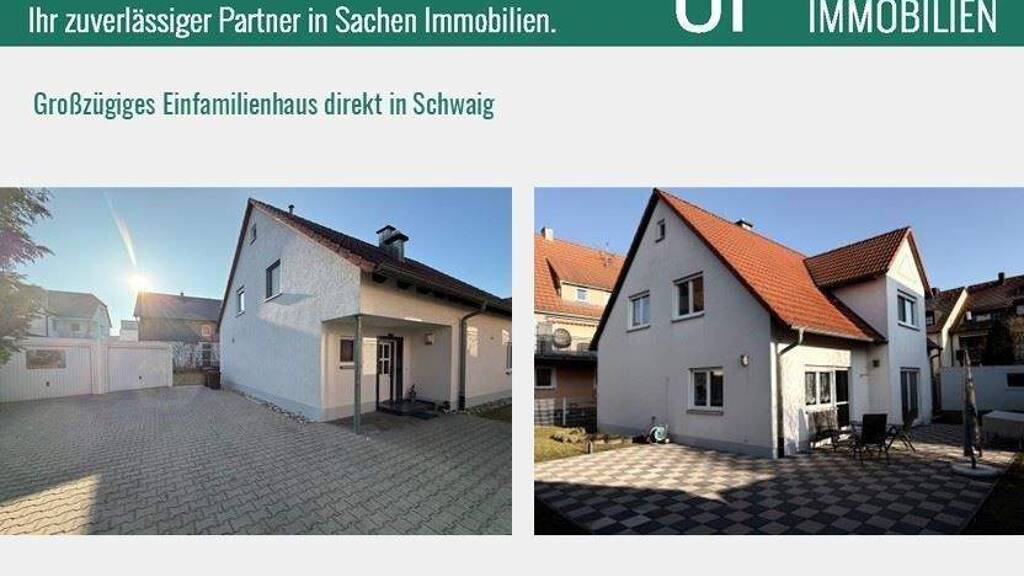 Einfamilienhaus zum Kauf 869.000 € 6 Zimmer 160 m² 568 m² Grundstück Schwaig Schwaig b. Nürnberg 90571