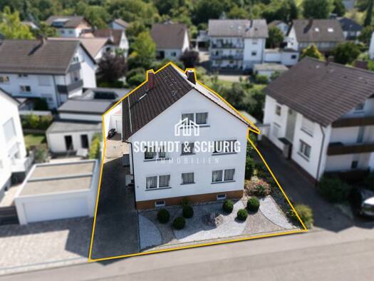 Mehrfamilienhaus zum Kauf 649.000 € 8 Zimmer 255 m² 660 m² Grundstück Bruchsal 76646