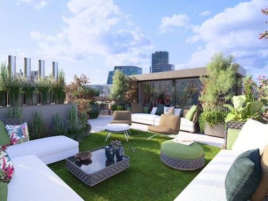 Penthouse zum Kauf - Erstbezug 3.490.000 € 4 Zimmer 208,1 m² 5. Geschoss Blattgasse 11 Wien 1030