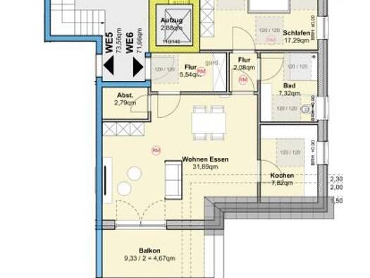 Wohnung zum Kauf provisionsfrei 285.800 € 3 Zimmer 71,7 m² frei ab sofort Siedlinghausen Winterberg 59955