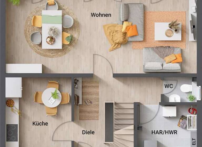 Haus zum Kauf provisionsfrei 380.600 € 4 Zimmer 123 m² 595 m² Grundstück Neuhemsbach 67680