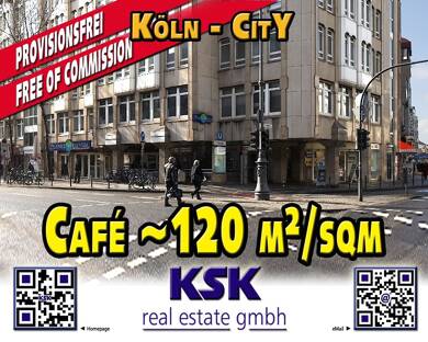 Café/Bar zur Miete provisionsfrei Neustadt-Nord Köln 50672