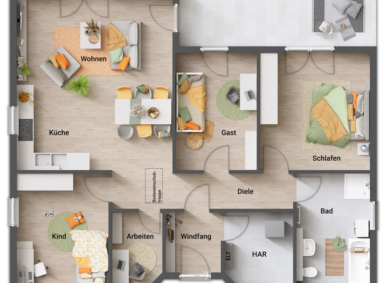Bungalow zum Kauf 383.150 € 4 Zimmer 108 m² 540 m² Grundstück Eschweiler Bad Münstereifel 53902