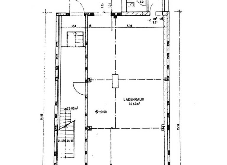 Laden zur Miete provisionsfrei 800 € 2 Zimmer 60 m² Verkaufsfläche Wolgast 17438