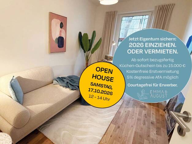 Wohnung zum Kauf - Neubau provisionsfrei 998.000 € 5 Zimmer 129,9 m² 1. Geschoss Niendorfer Weg 11 Groß Borstel Hamburg 22453