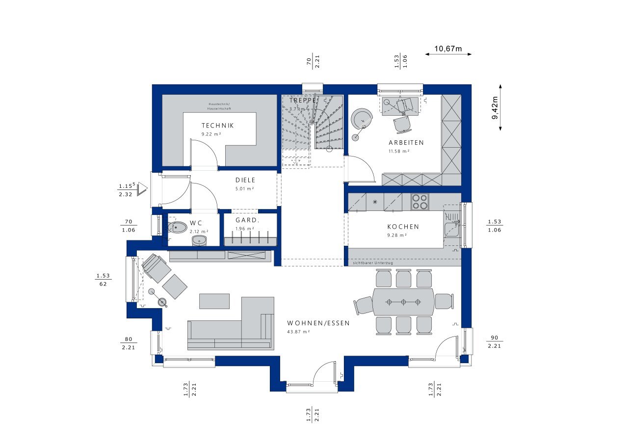 Haus zum Kauf provisionsfrei 733.965 € 5 Zimmer 165 m²<br/>Wohnfläche 745 m²<br/>Grundstück Emmelshausen 56281