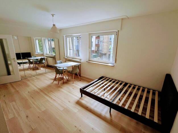 Wohnung zur Miete 700 € 1 Zimmer 26 m² 2. Geschoss frei ab sofort Staffelstraße 4 Mitte Stuttgart 70190