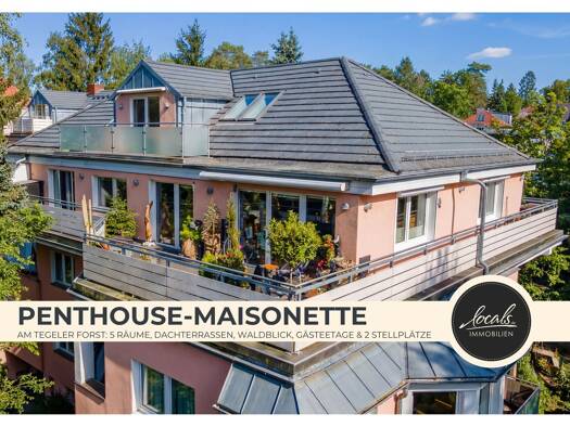Penthouse zum Kauf provisionsfrei 695.000 € 5 Zimmer 171 m² 2. Geschoss frei ab sofort Frohnau Reinickendorf 13465