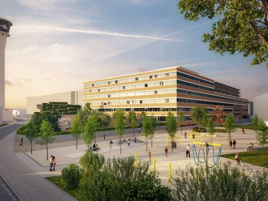 Wohnung zum Kauf - Neubau 361.160 € 1,5 Zimmer 43,9 m² 1. Geschoss frei ab 30.09.2030 Wandererstraße 80 Seeleinsbühl Nürnberg 90431