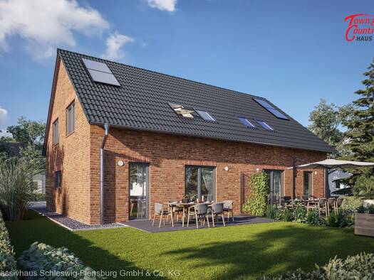 Doppelhaushälfte zum Kauf provisionsfrei 322.300 € 4 Zimmer 113,6 m² 575 m² Grundstück Hamdorf 24805