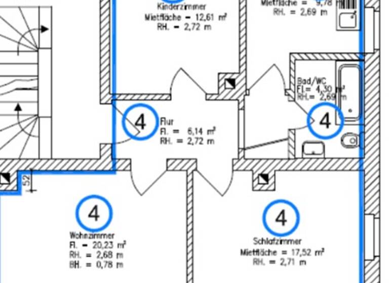 Wohnung zur Miete 259 € 13 m² 1. Geschoss frei ab sofort Neuschönborner Weg 3 Schönborn-Dreiwerden Rossau 09661