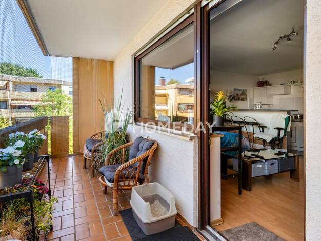 Wohnung zum Kauf 128.000 € 1 Zimmer 41 m² 2. Geschoss Weinheim Weinheim 69469