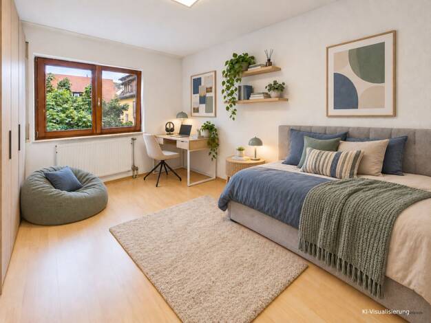 Terrassenwohnung zum Kauf 299.000 € 3 Zimmer 65,5 m² 2. Geschoss Aldingen Remseck am Neckar 71686