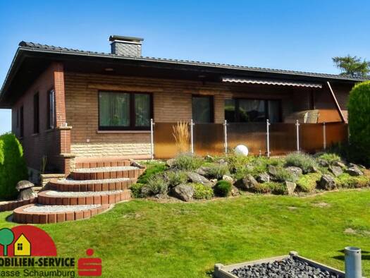 Bungalow zum Kauf 299.000 € 5 Zimmer 157 m² 1.078 m² Grundstück frei ab sofort Wendthagen Stadthagen 31655