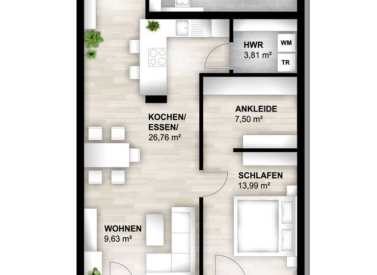 Wohnung zum Kauf provisionsfrei als Kapitalanlage geeignet 265.000 € 2 Zimmer 84 m²<br/>Wohnfläche Walldürn Walldürn 74731