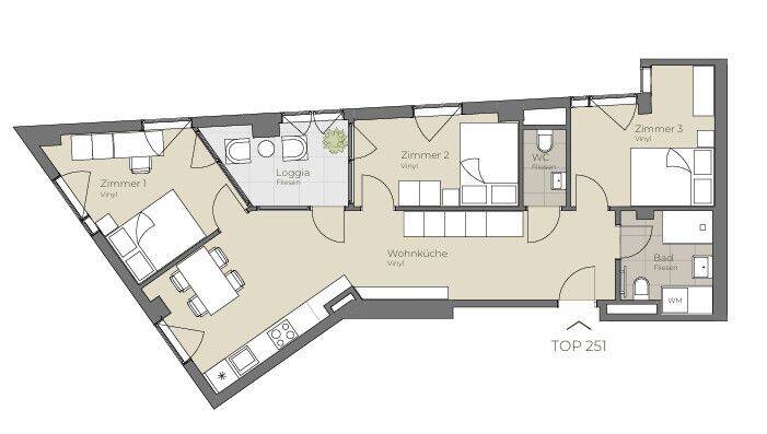 Wohnung zur Miete
