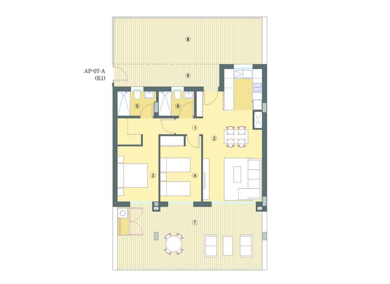 Penthouse zum Kauf - Erstbezug provisionsfrei 399.000 € 3 Zimmer 139 m² Muchamiel 03110