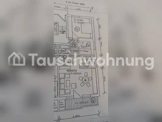 Wohnung zur Miete Tauschwohnung 552 € 3 Zimmer 63 m² Innenstadt Bielefeld 33607