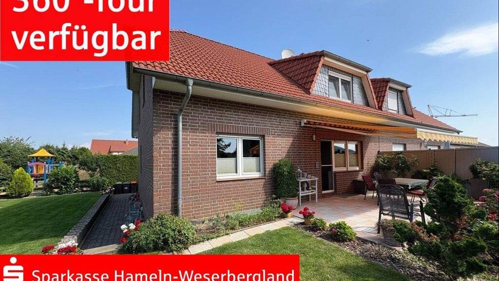 Doppelhaushälfte zum Kauf 322.500 € 6 Zimmer 126,6 m² 349,7 m² Grundstück Salzhemmendorf 31020