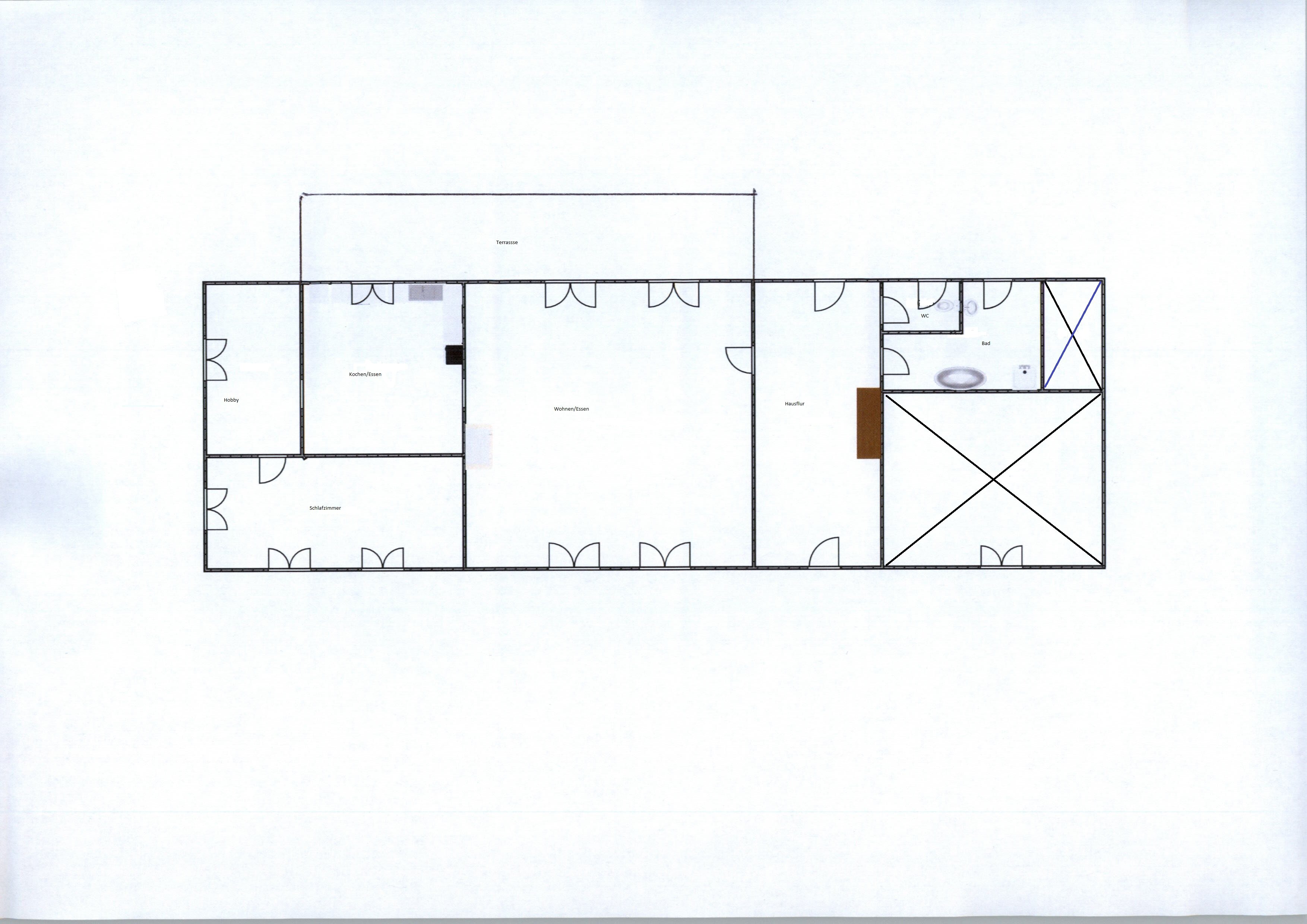 Studio zur Miete 500 € 2,5 Zimmer 110 m²<br/>Wohnfläche EG<br/>Geschoss ab sofort<br/>Verfügbarkeit Dommelstadl Neuburg am Inn 94127