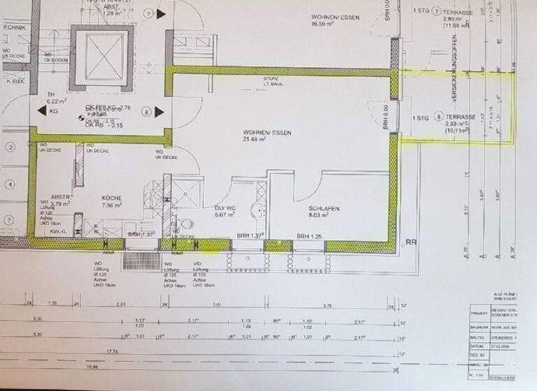 Wohnung zur Miete 690 € 2 Zimmer 49 m² UG frei ab 01.04.2026 Könenerstr. 83 Könen Konz 54329