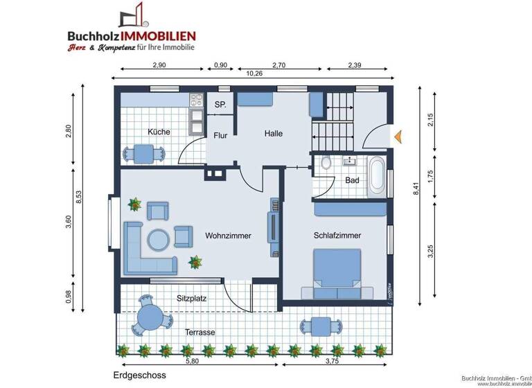 Einfamilienhaus zum Kauf 360.000 € 2 Zimmer 75 m² 1.200 m² Grundstück frei ab sofort Bendestorf 21227