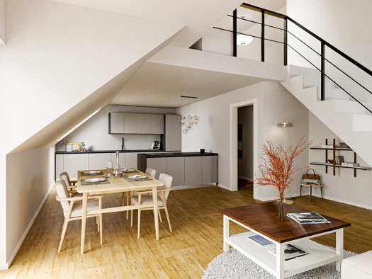 Maisonette zum Kauf - Erstbezug 439.990 € 4 Zimmer 110 m² 3. Geschoss Mitte Witten 58455