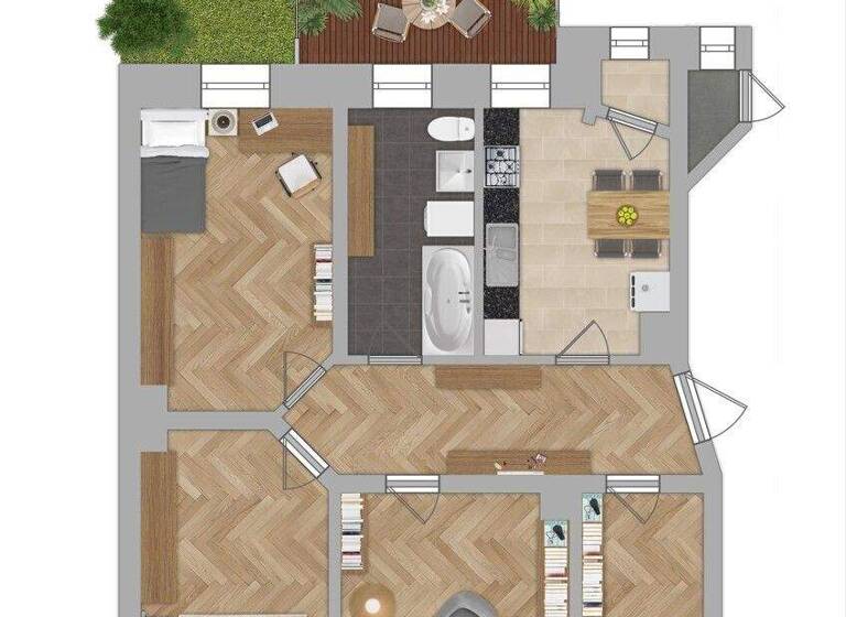 Wohnung zum Kauf 275.000 € 4 Zimmer 105,4 m² Blumenstraße 16 Zentrum-Nord Leipzig 04105