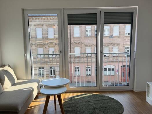 Wohnung zur Miete 470 € 1 Zimmer 28,7 m² Geschoss 2/4 frei ab sofort Schwabacher Straße 122 Südstadt Fürth 90763