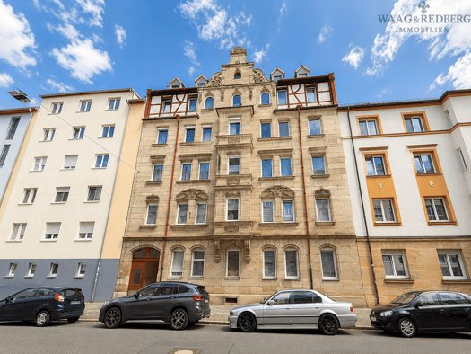 Wohnung zum Kauf 187.000 € 3 Zimmer 70 m² 3. Geschoss frei ab sofort Südstadt Fürth 90763