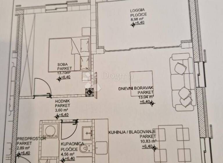 Wohnung zum Kauf 345.000 € 2 Zimmer 74 m² 2. Geschoss Cres