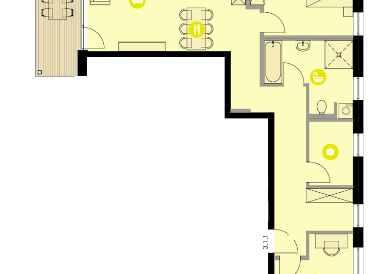 Wohnung zum Kauf provisionsfrei 493.000 € 3 Zimmer 99,2 m² 1. Geschoss frei ab sofort Am Krautgarten 4a Weißenburg Weißenburg i. Bay. 91781