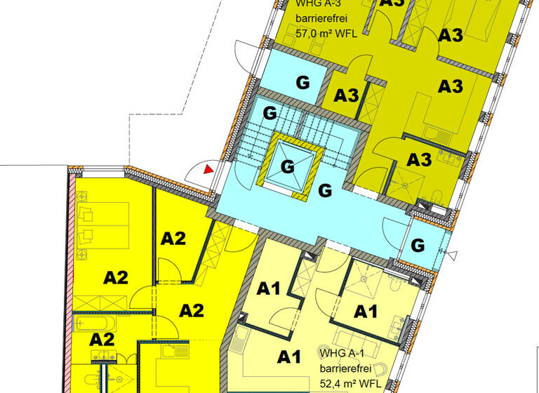 Wohnung zum Kauf 239.000 € 2 Zimmer 52,4 m²<br/>Wohnfläche EG<br/>Geschoss Eutin 23701