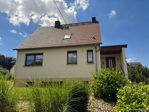 Einfamilienhaus zum Kauf 447.000 € 5 Zimmer 120 m² 1.019 m² Grundstück Bockwen Klipphausen 01665