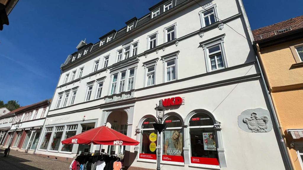 Wohnung zur Miete 443 € 2 Zimmer 59 m² 1. Geschoss Hauptstraße 23 Friedrichroda 99894