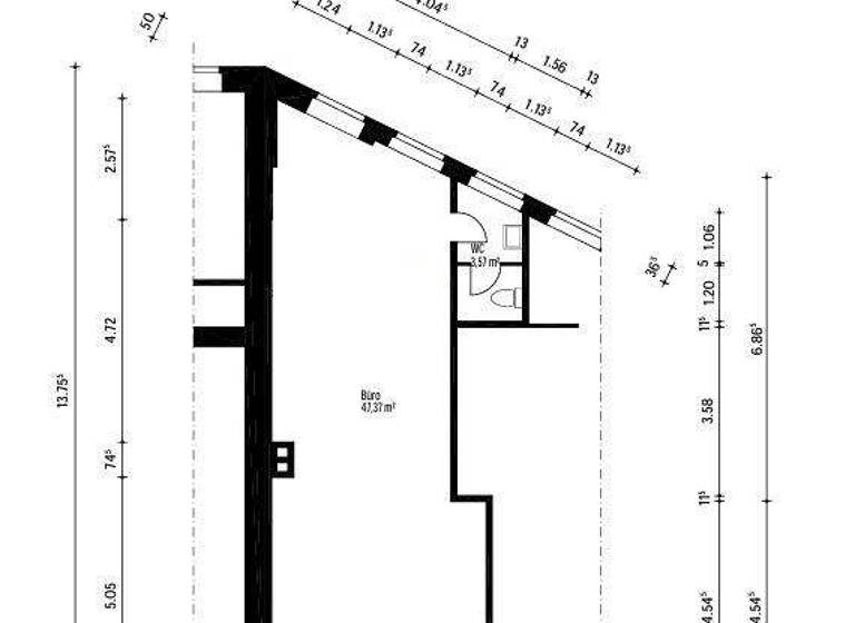 Bürofläche zur Miete 18,87 € 1 Zimmer 47 m² Bürofläche Lüdenscheid 58507
