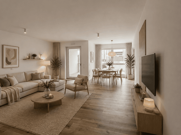 Wohnung zur Miete - Erstbezug 1.003 € 3 Zimmer 83,6 m² EG frei ab sofort Glückaufstraße Hassel Gelsenkirchen-Nord 45896