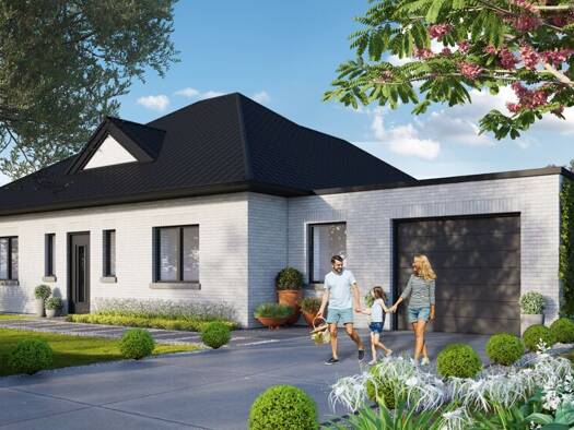 Bungalow zum Kauf - Erstbezug provisionsfrei 459.000 € 106,7 m² 476 m² Grundstück Herzlake Herzlake 49770
