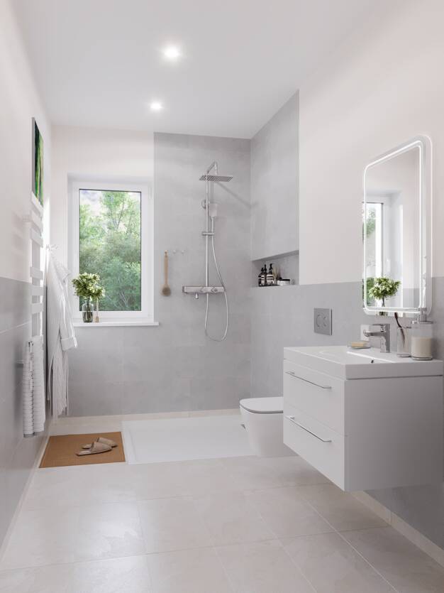 Wohnung zum Kauf provisionsfrei 374.950 € 2 Zimmer 53,4 m² EG Falkensee 14612