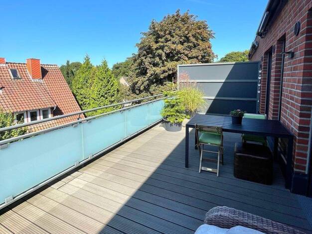 Terrassenwohnung zur Miete 975 € 2 Zimmer 70,7 m² 2. Geschoss frei ab sofort Stade 21680