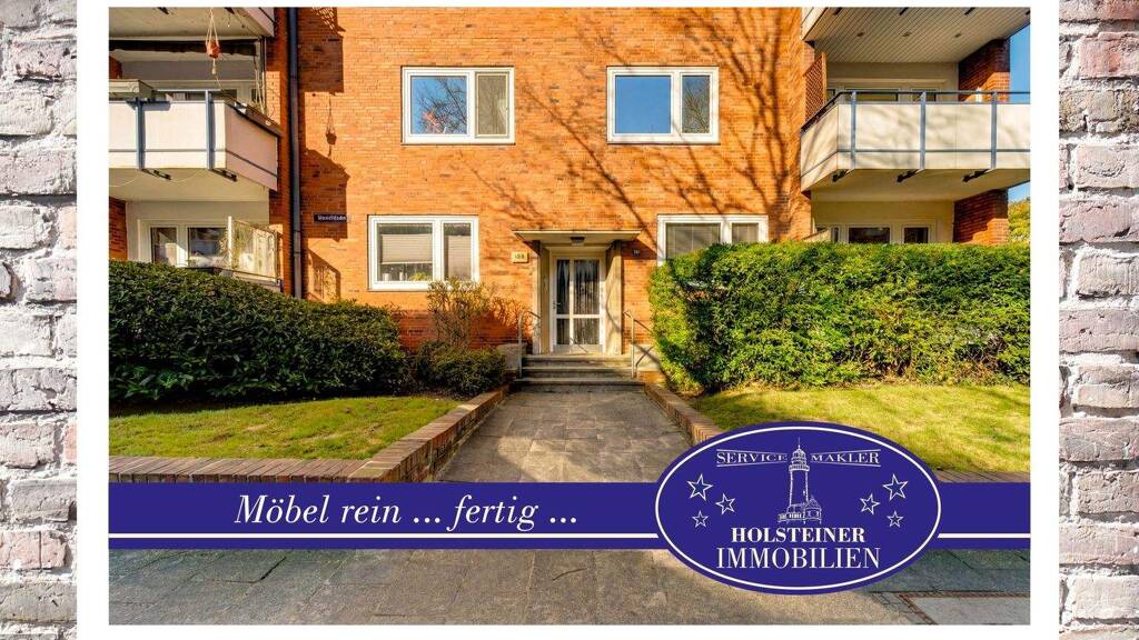 Wohnung zum Kauf 299.000 € 3 Zimmer 68 m² Geschoss -1/2 frei ab sofort Kleiststraße Ravensberg Kiel 24118